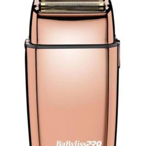 BaBylissPro Cordless Metal Lithium-Ion Foil Shaver Rose Gold