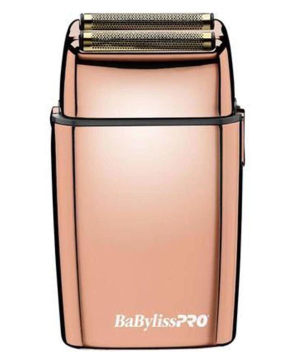 BaBylissPro Cordless Metal Lithium-Ion Foil Shaver Rose Gold
